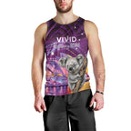 Vivid Sydney Australia Men Tank Top Humanity Aussie Koala Fanciful Light
