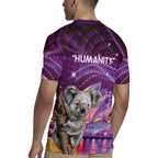 Vivid Sydney Australia Rugby Jersey Humanity Aussie Koala Fanciful Light