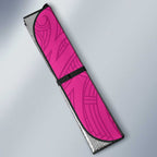 New Zealand Silver Fern Rugby Custom Auto Sun Shade Go All Black Maori Pink Version - Aussie Hoodie
