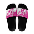 New Zealand Silver Fern Rugby Custom Slide Sandals Go All Black Maori Pink Version - Aussie Hoodie