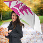 New Zealand Silver Fern Rugby Custom Umbrella Go All Black Maori Pink Version - Aussie Hoodie