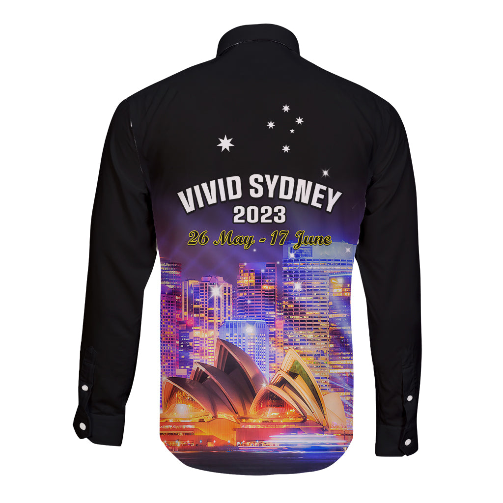 australia-vivid-sydney-2023-long-sleeve-button-shirt-aussie-proud-sydney-opera-house