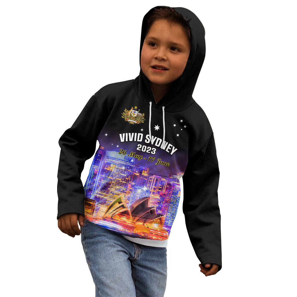 personalised-australia-vivid-sydney-2023-kid-hoodie-aussie-proud-sydney-opera-house