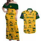 australia-soccer-couples-matching-off-shoulder-maxi-dress-and-hawaiian-shirt-matildas-world-cup-2023-tropical-style