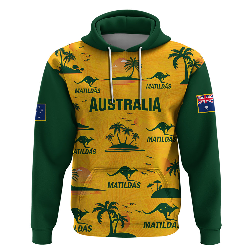 australia-soccer-hoodie-matildas-world-cup-2023-tropical-style