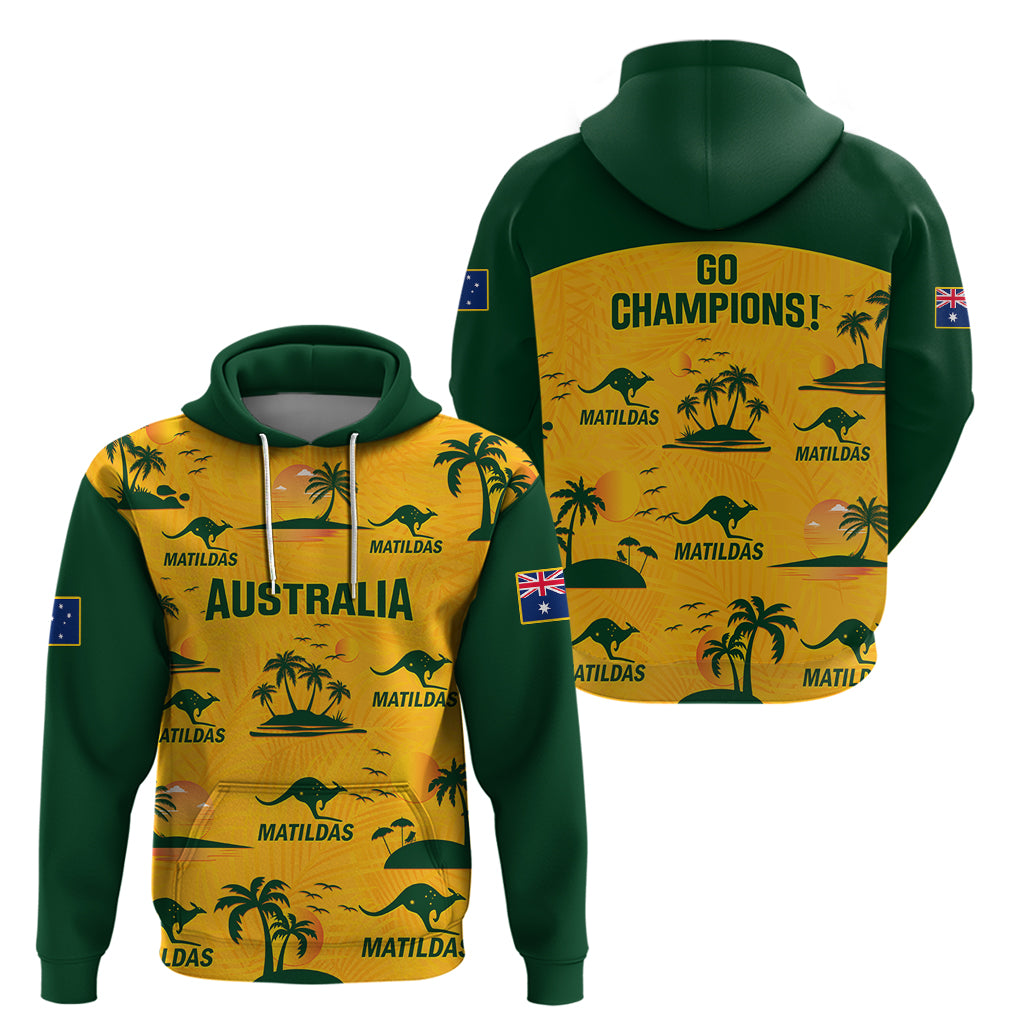 australia-soccer-hoodie-matildas-world-cup-2023-tropical-style
