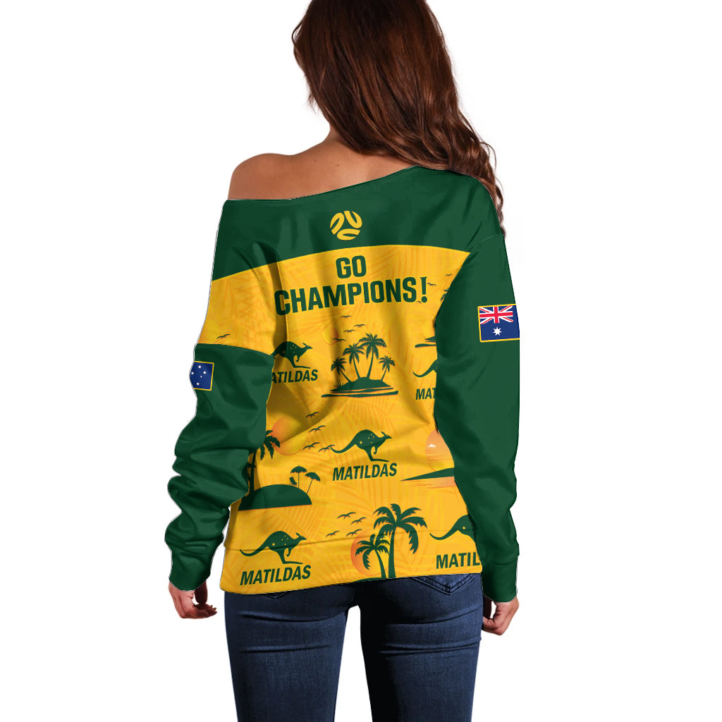 australia-soccer-off-shoulder-sweater-matildas-world-cup-2023-tropical-style