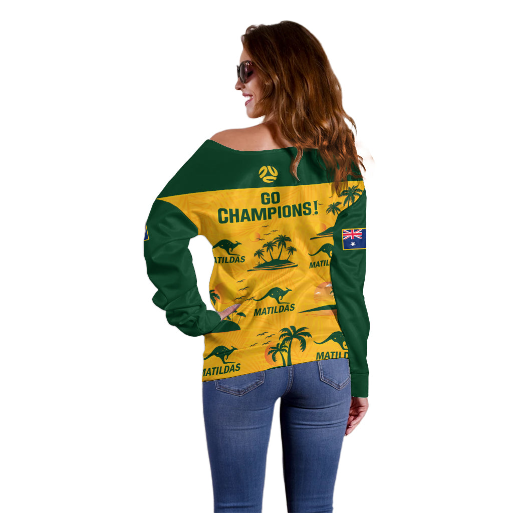 australia-soccer-off-shoulder-sweater-matildas-world-cup-2023-tropical-style