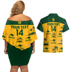 custom-australia-soccer-couples-matching-off-shoulder-short-dress-and-hawaiian-shirt-matildas-world-cup-2023-tropical-style