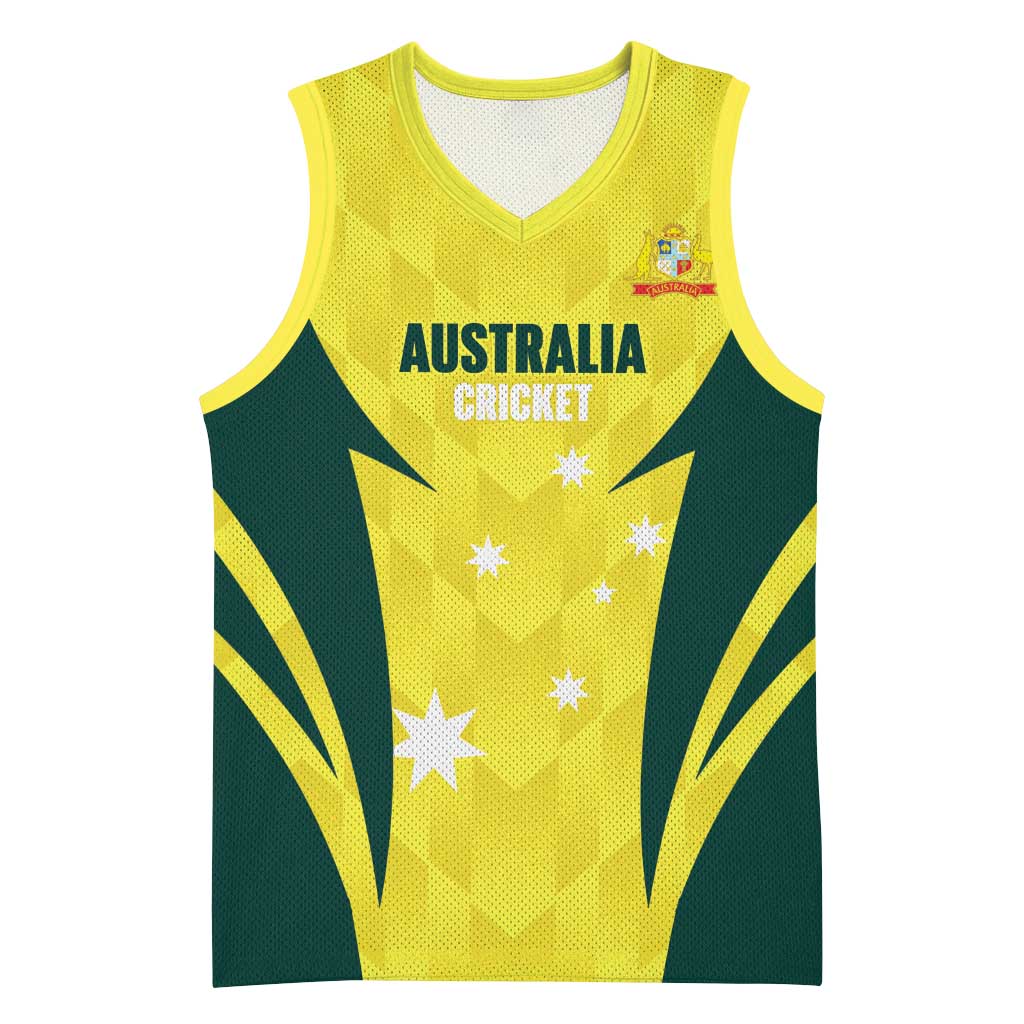 Australia Cricket Custom Basketball Jersey Go Aussie Dynamic Yellow - Aussie Hoodie