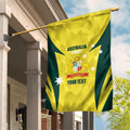 Australia Cricket Custom Garden Flag Go Aussie Dynamic Yellow - Aussie Hoodie