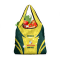 Australia Cricket Custom Grocery Bag Go Aussie Dynamic Yellow - Aussie Hoodie