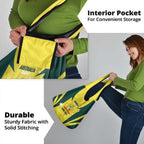 Australia Cricket Custom Grocery Bag Go Aussie Dynamic Yellow - Aussie Hoodie