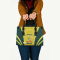 Australia Cricket Custom Leather Bag Go Aussie Dynamic Yellow - Aussie Hoodie
