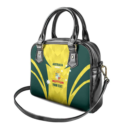 Australia Cricket Custom Shoulder Handbag Go Aussie Dynamic Yellow - Aussie Hoodie