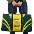 Australia Cricket Custom Travel Bag Go Aussie Dynamic Yellow - Aussie Hoodie