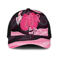Australia Breast Cancer Awareness Baseball Net Cap Pink Cockatoo Fight Boxing Gloves Aboriginal Art