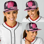 Australia Breast Cancer Awareness Baseball Net Cap Pink Cockatoo Fight Boxing Gloves Aboriginal Art