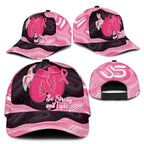 Australia Breast Cancer Awareness Classic Cap Pink Cockatoo Fight Boxing Gloves Aboriginal Art