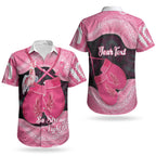 Personalised Australia Breast Cancer Awareness Couples Matching Puletasi and Hawaiian Shirt Pink Cockatoo Fight Boxing Gloves Aboriginal Art