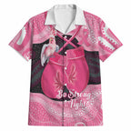 Personalised Australia Breast Cancer Awareness Hawaiian Shirt Pink Cockatoo Fight Boxing Gloves Aboriginal Art