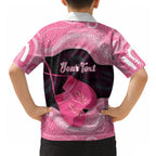 Personalised Australia Breast Cancer Awareness Hawaiian Shirt Pink Cockatoo Fight Boxing Gloves Aboriginal Art