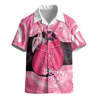 Personalised Australia Breast Cancer Awareness Kid Hawaiian Shirt Pink Cockatoo Fight Boxing Gloves Aboriginal Art