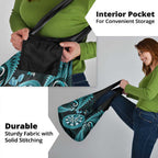 New Zealand Darts Grocery Bag Happiness Is A Tight Threesome Maori Turquoise