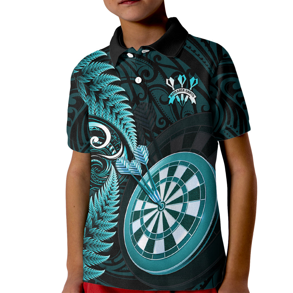 new-zealand-darts-kid-polo-shirt-happiness-is-a-tight-threesome-maori-turquoise