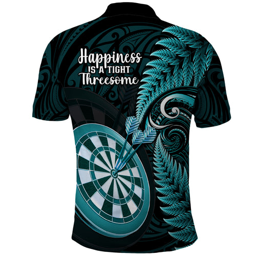 new-zealand-darts-polo-shirt-happiness-is-a-tight-threesome-maori-turquoise