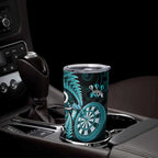 New Zealand Darts Tumbler Cup Happiness Is A Tight Threesome Maori Turquoise