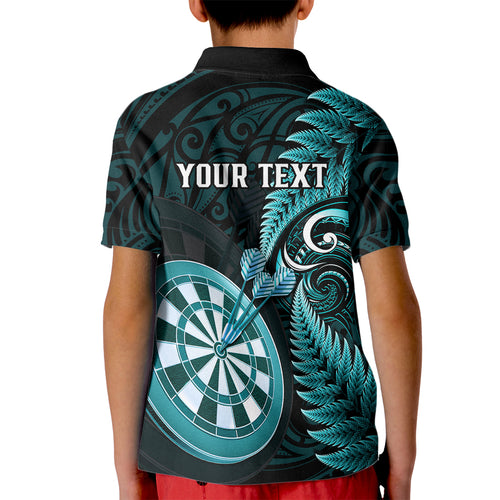 personalised-new-zealand-darts-kid-polo-shirt-happiness-is-a-tight-threesome-maori-turquoise