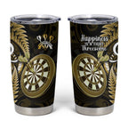 New Zealand Darts Tumbler Cup Happiness Is A Tight Threesome Maori Gold
