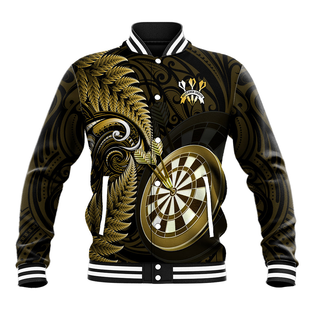 personalised-new-zealand-darts-baseball-jacket-happiness-is-a-tight-threesome-maori-gold