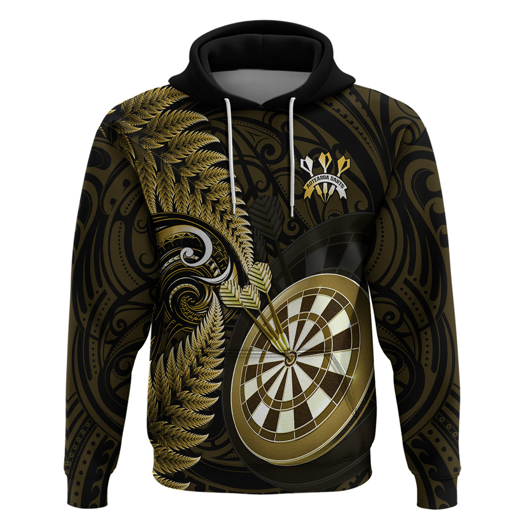 personalised-new-zealand-darts-hoodie-happiness-is-a-tight-threesome-maori-gold