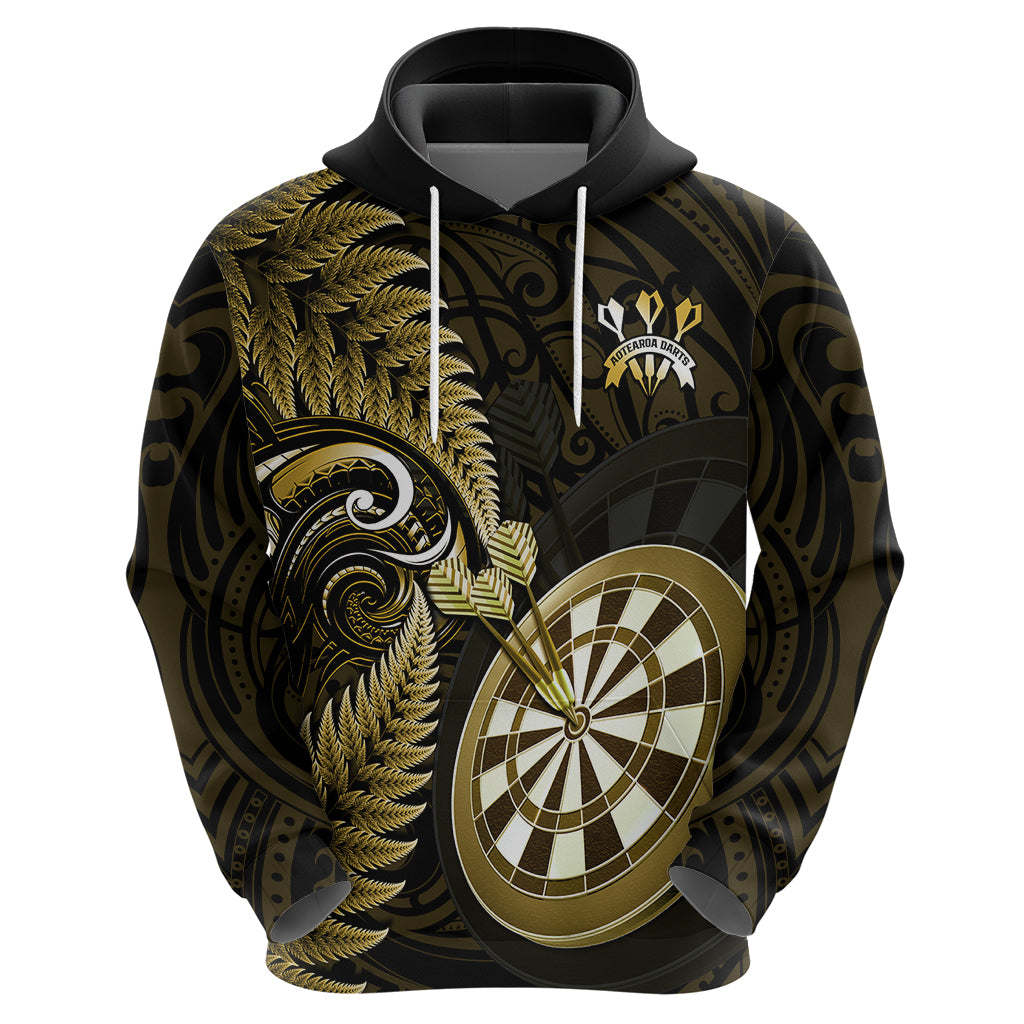 personalised-new-zealand-darts-hoodie-happiness-is-a-tight-threesome-maori-gold