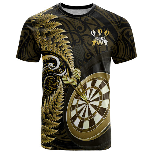 personalised-new-zealand-darts-t-shirt-happiness-is-a-tight-threesome-maori-gold