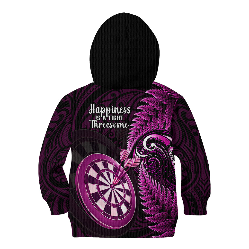 new-zealand-darts-kid-hoodie-happiness-is-a-tight-threesome-maori-pink