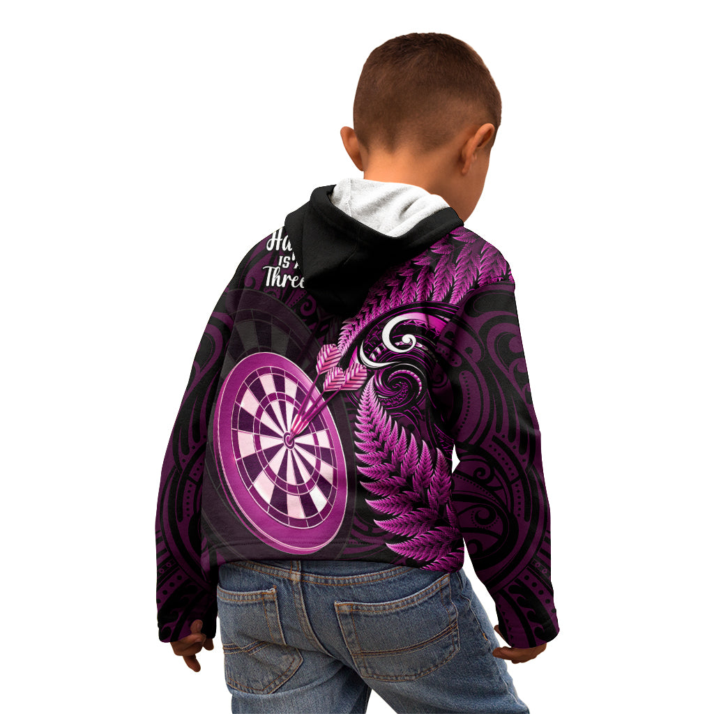 new-zealand-darts-kid-hoodie-happiness-is-a-tight-threesome-maori-pink