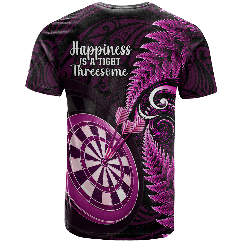 new-zealand-darts-t-shirt-happiness-is-a-tight-threesome-maori-pink