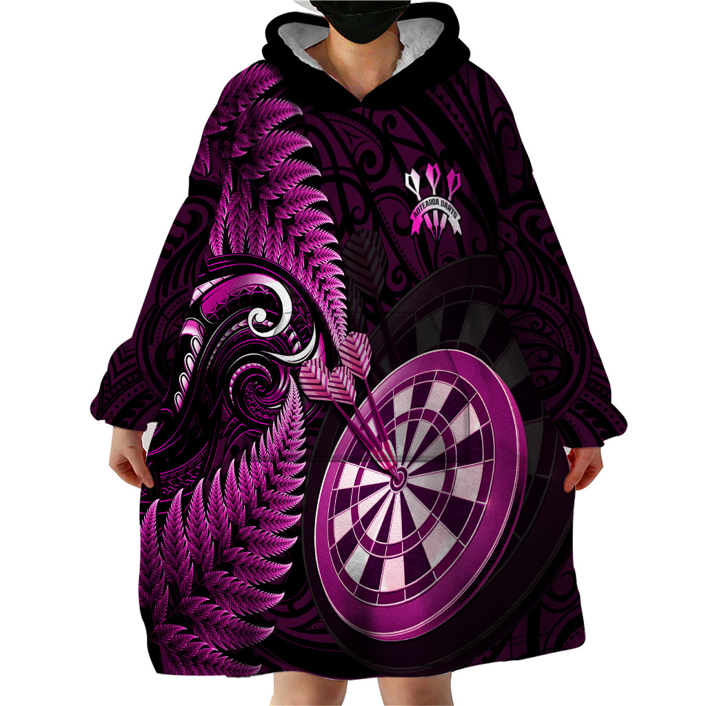 new-zealand-darts-wearable-blanket-hoodie-happiness-is-a-tight-threesome-maori-pink