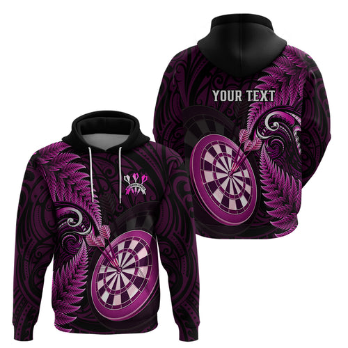 personalised-new-zealand-darts-hoodie-happiness-is-a-tight-threesome-maori-pink