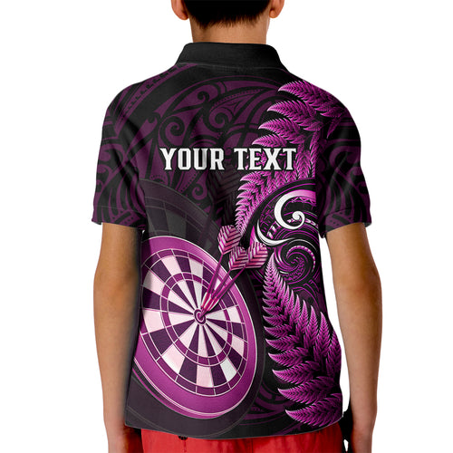 personalised-new-zealand-darts-kid-polo-shirt-happiness-is-a-tight-threesome-maori-pink