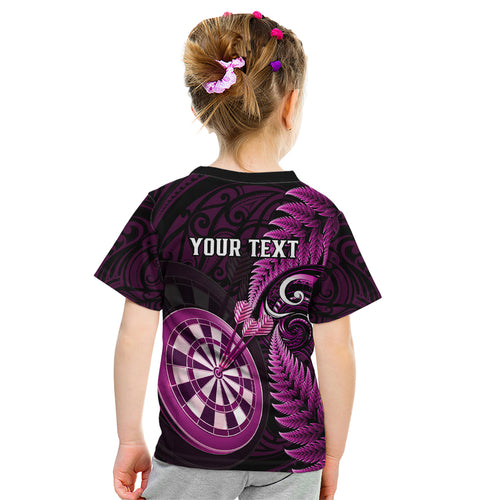 personalised-new-zealand-darts-kid-t-shirt-happiness-is-a-tight-threesome-maori-pink