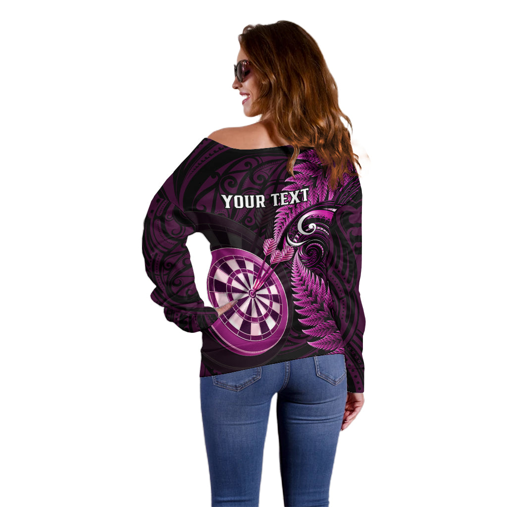 personalised-new-zealand-darts-off-shoulder-sweater-happiness-is-a-tight-threesome-maori-pink