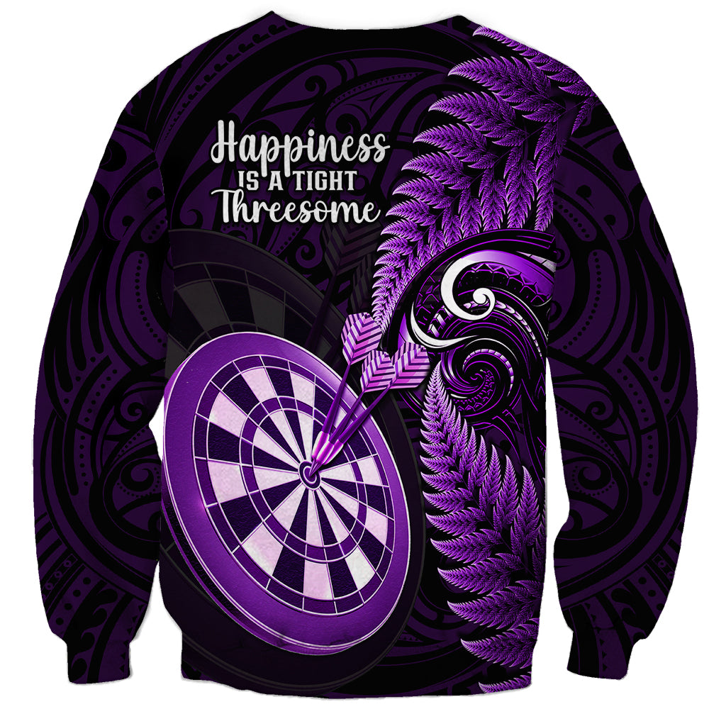 new-zealand-darts-sweatshirt-happiness-is-a-tight-threesome-maori-purple