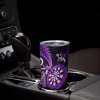 New Zealand Darts Tumbler Cup Happiness Is A Tight Threesome Maori Purple