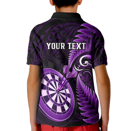 personalised-new-zealand-darts-kid-polo-shirt-happiness-is-a-tight-threesome-maori-purple
