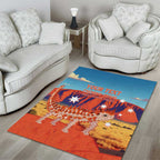 Personalised Australia Thorny Devil Area Rug Nature's Armored Knights - Aussie Uluru