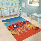 Personalised Australia Thorny Devil Area Rug Nature's Armored Knights - Aussie Uluru